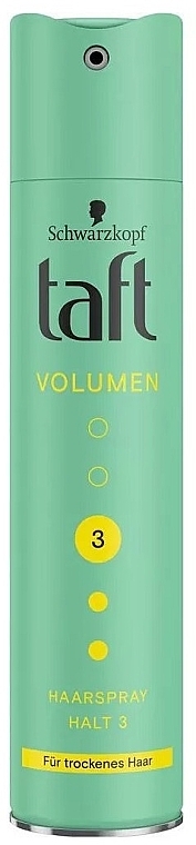 Volume Spray for Dry Hair, hold 3 - Taft True Volume 3 — photo N1