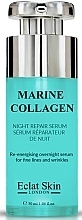 Fragrances, Perfumes, Cosmetics Night Repair Serum with Marine Collagen - Eclat Skin London Marine Collagen Night Repair Serum