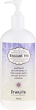 Fragrances, Perfumes, Cosmetics Massage Milk "White Tea" - Oranjito Massage Pro White Tea Massage Body Milk