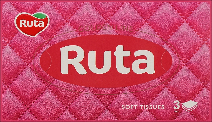 3-Layer Tissues, 60 pcs. - Ruta — photo N4