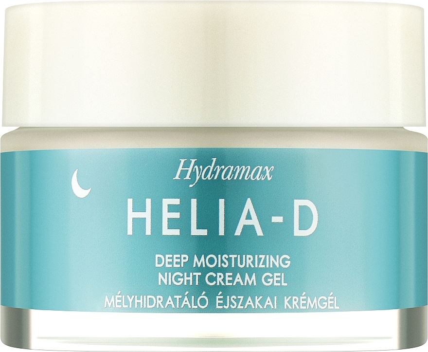 Night Cream Gel for Deep Hydration - Helia-D Hydramax Deep Moisturizing Cream Gel Night — photo N1