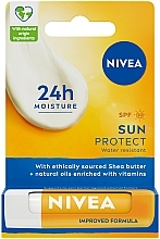 Sun Lip Balm - NIVEA Sun Protect Lip Balm SPF 30 — photo N1