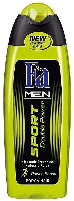 Men Double Power Shower Gel - Fa Men Double Power Boost Sport — photo N1