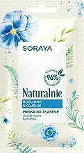 Fragrances, Perfumes, Cosmetics Herbal Textured Sheet Mask - Soraya Naturalnie Face Mask