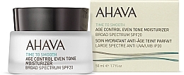 Rejuvenating & Moisturizing Even Skin Tone Cream SPF20 - Ahava Age Control Even Tone Moisturizer Broad — photo N2