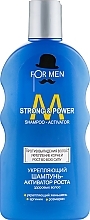 Strengthening Hair Growth Booster Shampoo - For Men Strong & Power Shampoo — photo N2