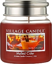 Fragrances, Perfumes, Cosmetics Scented Candle in Jar 'Mulled Wine' - Village Candle Mulled Cider