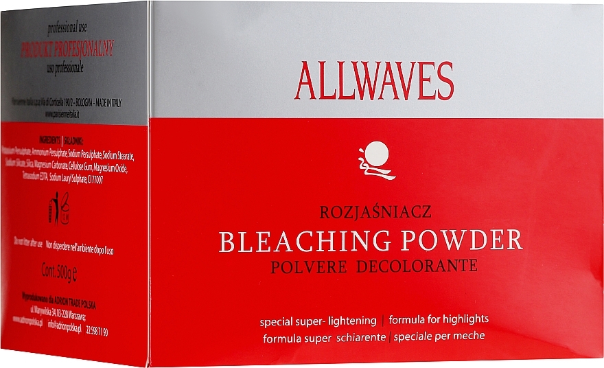 Bleaching Powder - Allwaves Bleaching Powder — photo N2