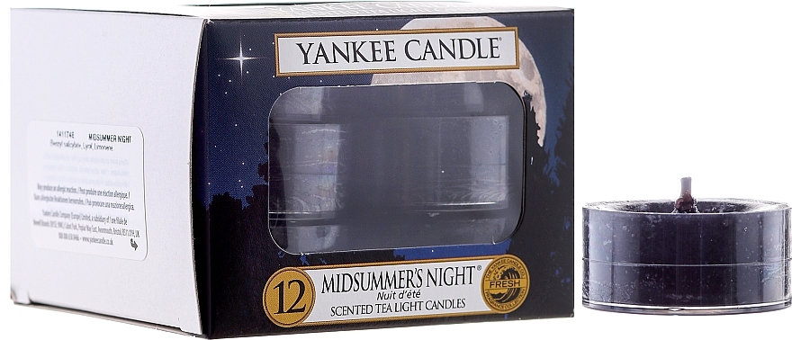 Tea Light Candles - Yankee Candle Scented Tea Light Candles Midsummer's Night — photo N1