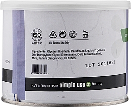 Hot Depilation Wax in Jar 'Rosemary' - Simple Use Beauty Depilation Wax — photo N2