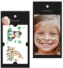 Kids Temporary Tattoo "Fairy Unicorns" - Tattooshka — photo N1