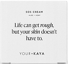 Nourishing SOS Cream with Lavender & Rosemary Essential Oils - Your Kaya SOS Cream — photo N2
