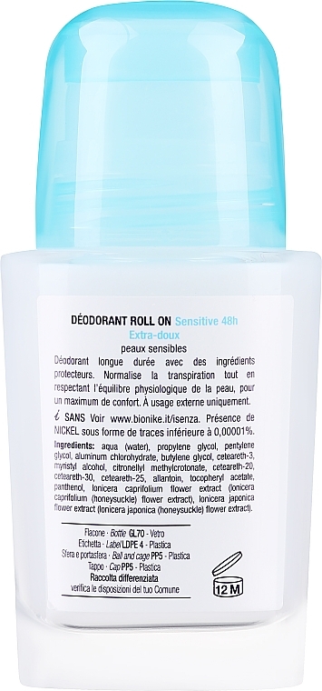 Sensitive 48H Roll-On Deodorant - BioNike Defence Deo Sensitive 48H Extra Delicate — photo N2