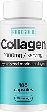 Marine Hydrolyzed Collagen, 100 Caps - PureGold Marine Hydrolyzed Collagen — photo N1