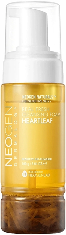 Heartleaf Face Cleansing Foam - Neogen Dermalogy Real Fresh Foam Heartleaf — photo N1