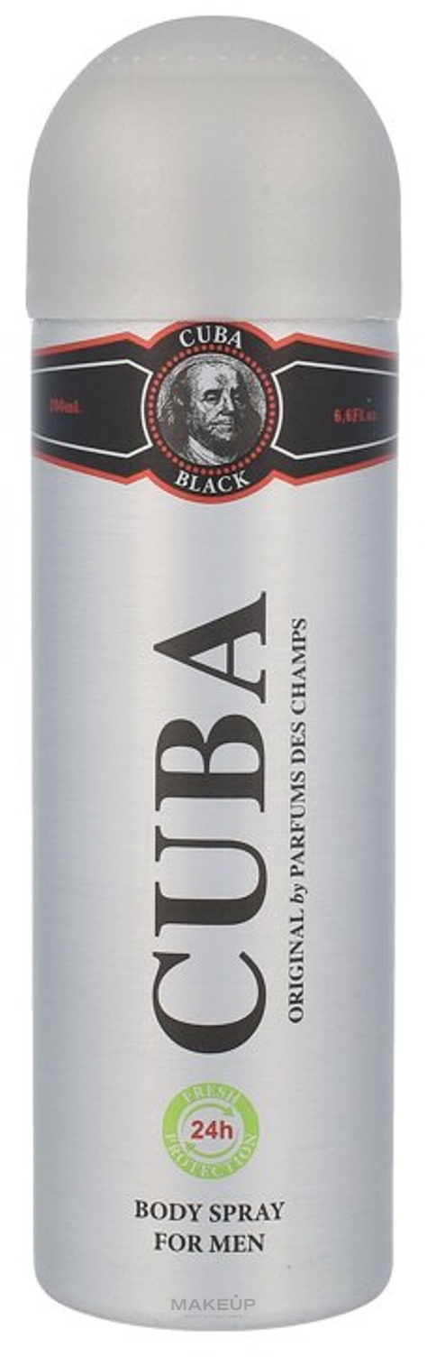 Cuba Black - Deodorant — photo 200 ml