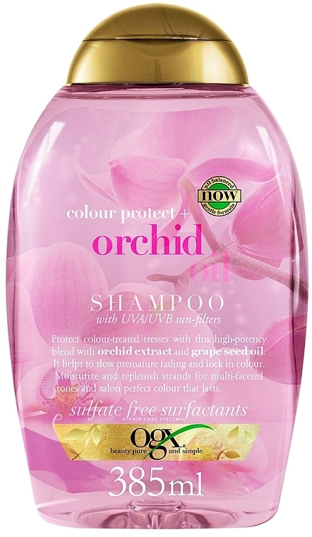 Shampoo for Colored Hair - OGX Orchid Oil Shampoo — photo N1