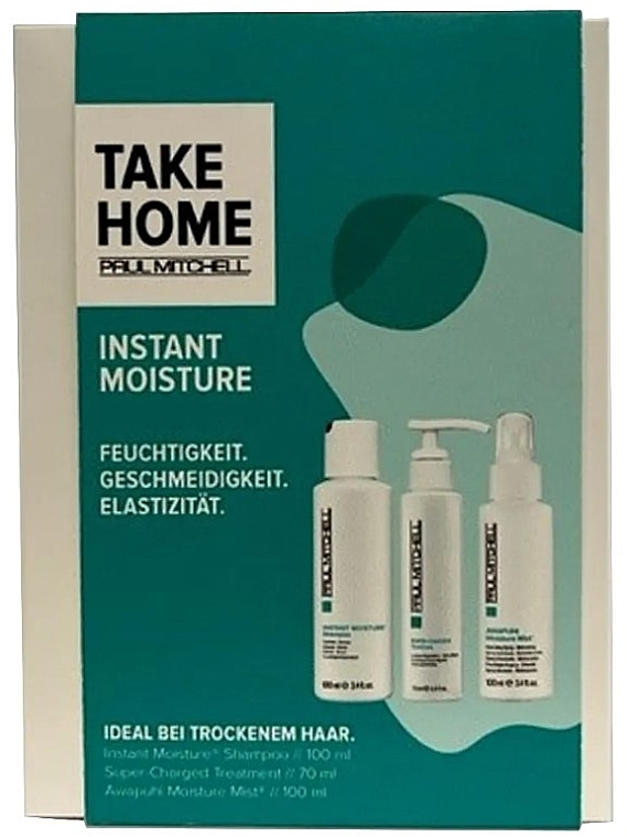 Set - Paul Mitchell Instant Moisture Take Home Kit (shm/105ml + balm/70ml + mist/100ml) — photo N1