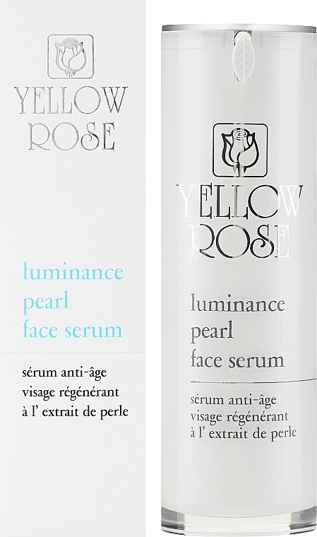 Pearl Powder Face Serum - Yellow Rose Luminance Pearl Face Serum — photo N2