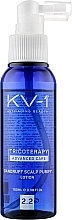 Fragrances, Perfumes, Cosmetics Cleansing Anti-Dandruff Lotion, dry seborrhea, 2.2 - KV-1 Tricoterapy Dandruff Scalp Purify Loton