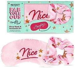 Set - Mad Beauty FabyUleous Sleep Mask And Scrunchie Set — photo N2