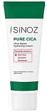 Fragrances, Perfumes, Cosmetics Intensive Moisturizing Face Cream - Sinoz Pure Cica Ultra Repair Cream