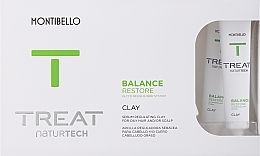 Fragrances, Perfumes, Cosmetics Set - Montibello Treat Naturtech Balance Restore Clay (serum/10x20ml)