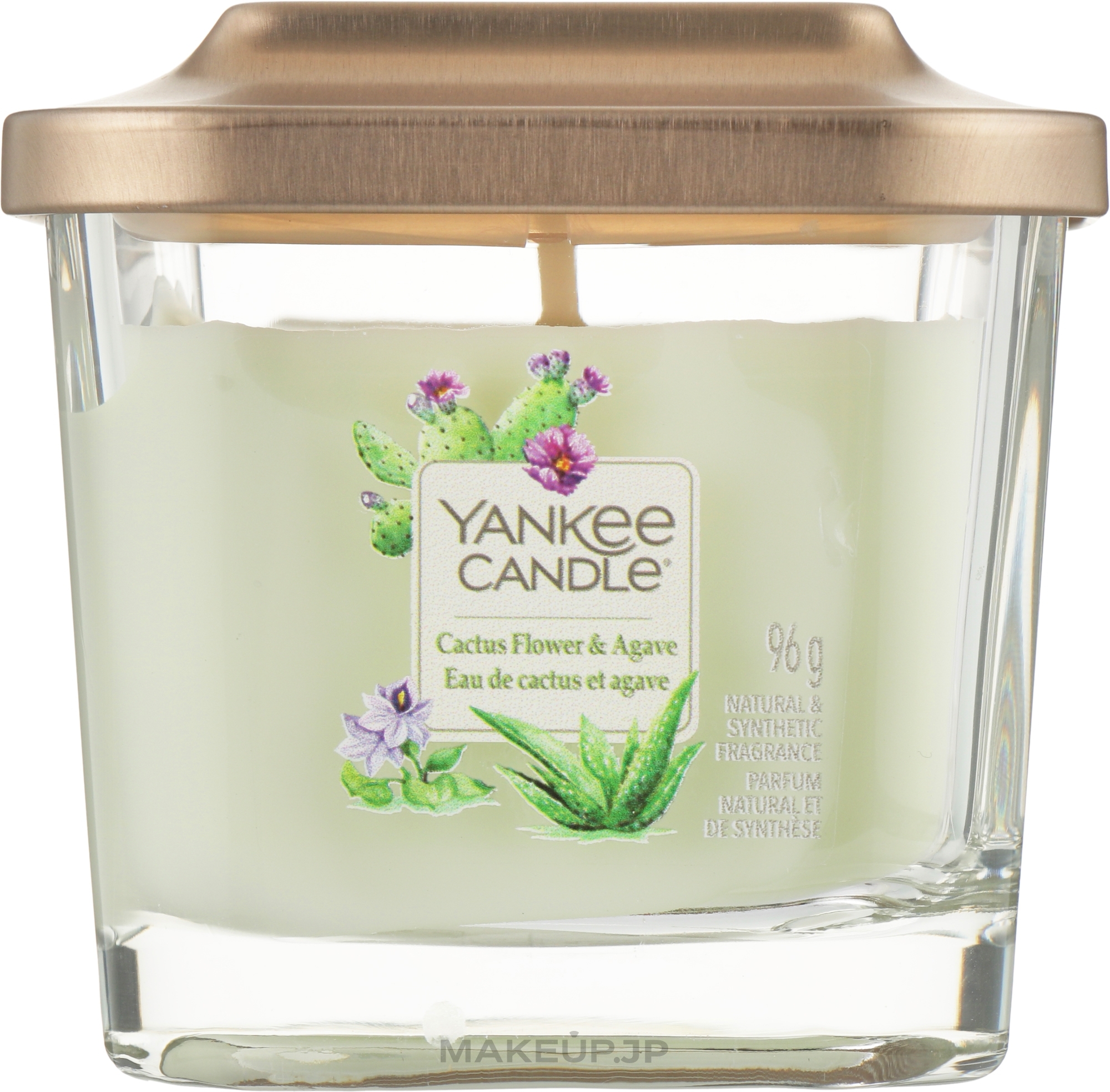 Scented Candle - Yankee Candle Elevation Cactus Flower&Agave — photo 96 g