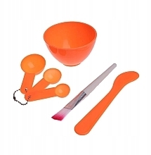 Mask Set, orange - Deni Carte — photo N1