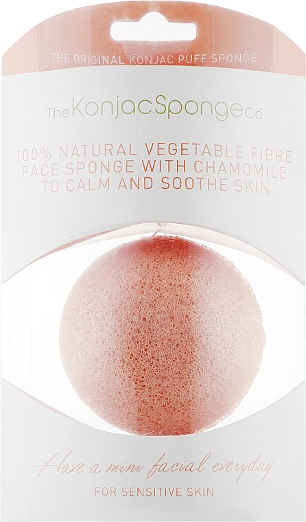 Sponge - The Konjac Sponge Company Premium Facial Puff With Chamomile — photo N2