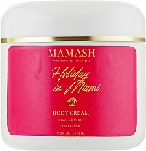 Nourishing Body Cream with Exotic Oils - Mamash Holiday In Miami Body Cream — photo N2