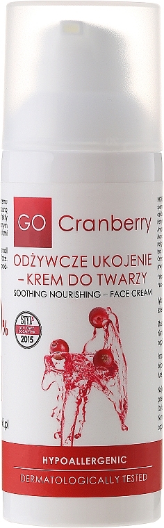 Soothing Nourishing Face Cream - GoCranberry Soothing Nourishing Face Cream — photo N2