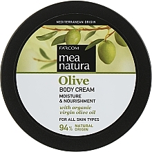 Moisturizing Body Cream with Olive Oil - Mea Natura Olive Body Cream — photo N1