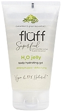 Fragrances, Perfumes, Cosmetics Cucumber & Green Tea Body Gel - Fluff Moisturizing Lotion Aqua Coconut Oil