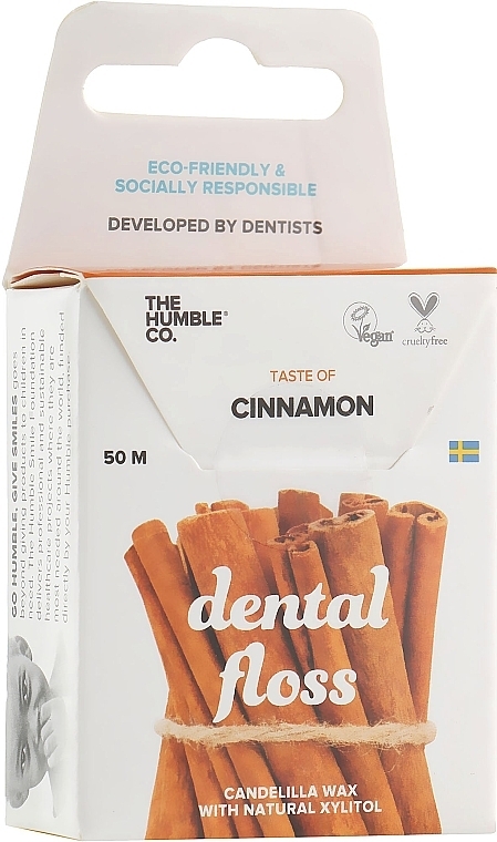 Dental Floss "Cinnamon" - The Humble Co. Dental Floss Cinnamon — photo N1