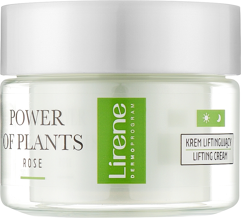 Firming Face Cream - Lirene Power Of Plants Rose Lifting Cream — photo N1