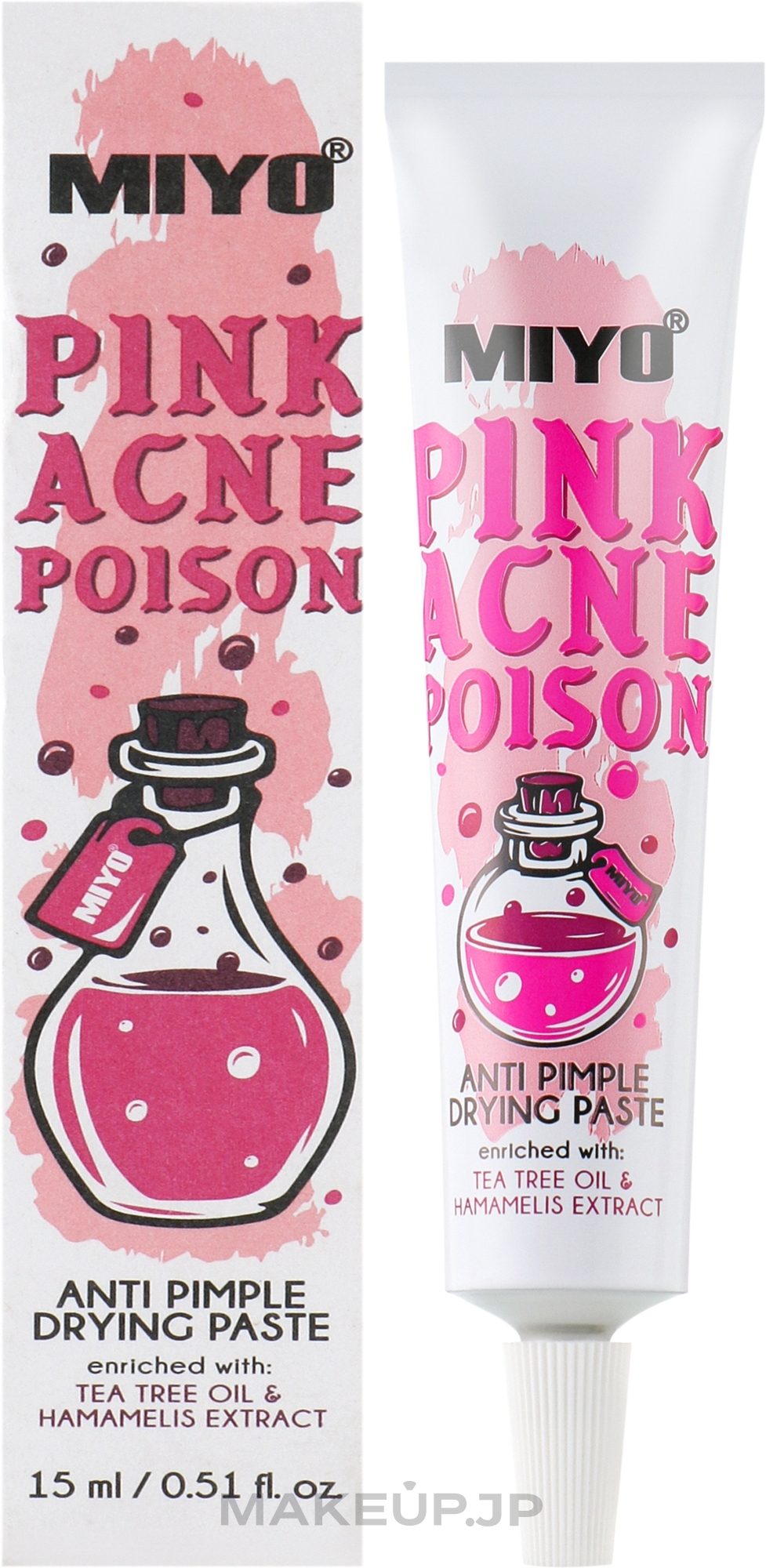 Face Paste for Acne-Prone Skin - Miyo Pink Acne Poison — photo 15 ml