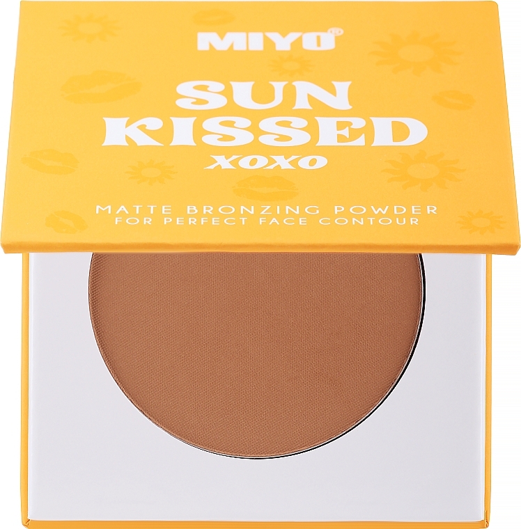 Bronzing Powder - Miyo Sun Kissed Matt Bronzing Powder — photo N2