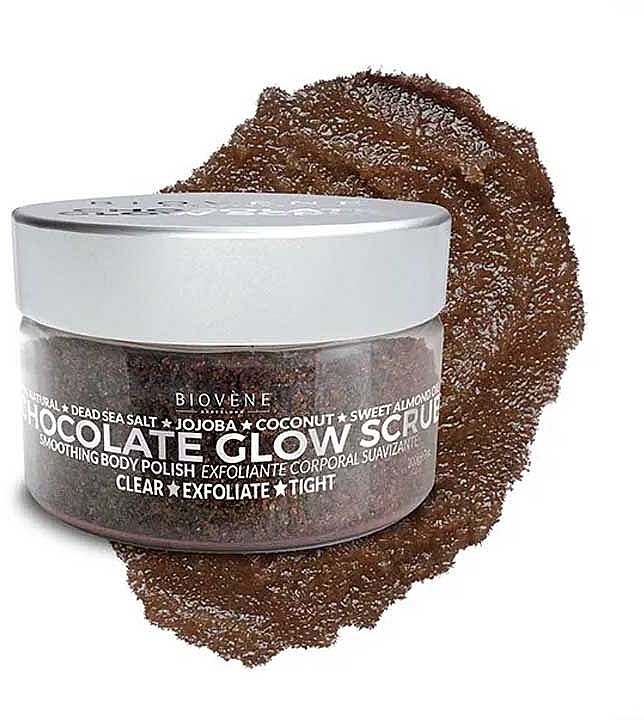 Sea Salt Body Scrub 'Chocolate' - Biovene Sea Salt Body Scrub Chocolate Glow Scrub — photo N2