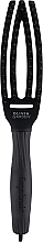 Massage Combination Brush, black, small - Massage Brush, small, black — photo N1