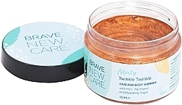 Soothing Scalp & Hair Gel - Brave New Hair Minty Twinkle Body Shimmer — photo N2