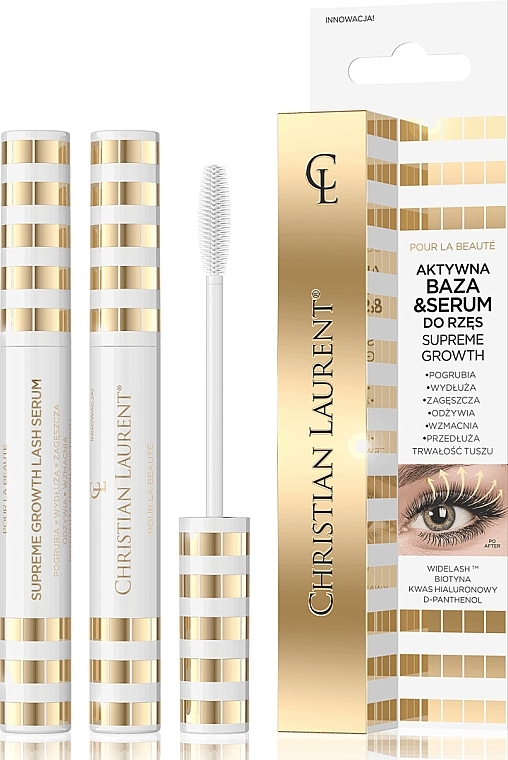 Lash Serum Base - Christian Laurent Supreme Growth Lash Serum — photo N1