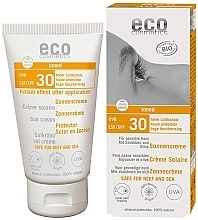 Fragrances, Perfumes, Cosmetics Waterproof Tanning Sun Cream SPF 30 - Eco Cosmetics Sonne SLF 30 Getoent