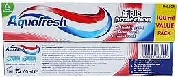 Toothpaste - Aquafresh Toothpaste Triple Protection — photo N2