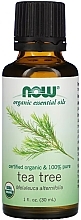 Organic Tea Tree Essential Oil - Now Foods Organic Essential Oils 100% Pure Tea Tree — photo N1