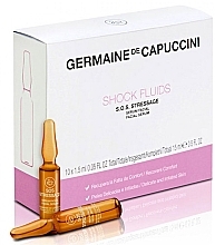 Fragrances, Perfumes, Cosmetics Face Serum - Germaine de Capuccini Options Shock Fluids S.O.S. Stressage