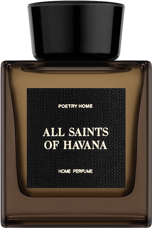 Poetry Home All Saints Of Havana Black Square Collection - Home Perfume — photo N1