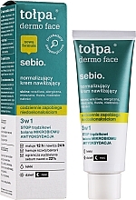 Normalizing Moisturizing Face Cream - Tolpa Dermo Sebio Face Cream — photo N1