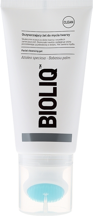 Cleansing Face Gel with Brush - Bioliq Clean Cleansing Gel — photo N2