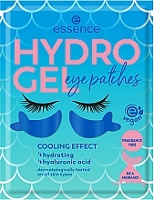 Fragrances, Perfumes, Cosmetics Hyaluronic Acid & Vitamin C Eye Patches - Essence Hydro Gel Eye Patches